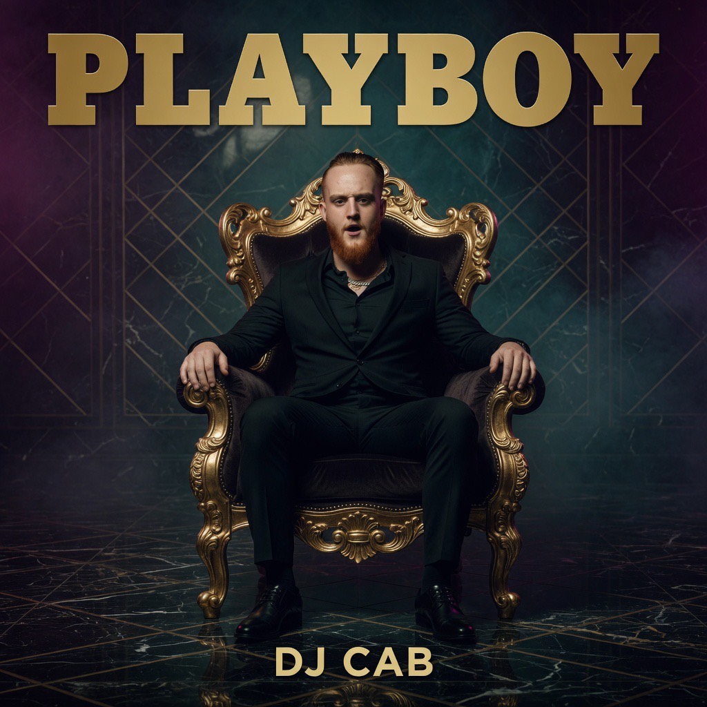DJ CAB on the PLAYBOY album artwork