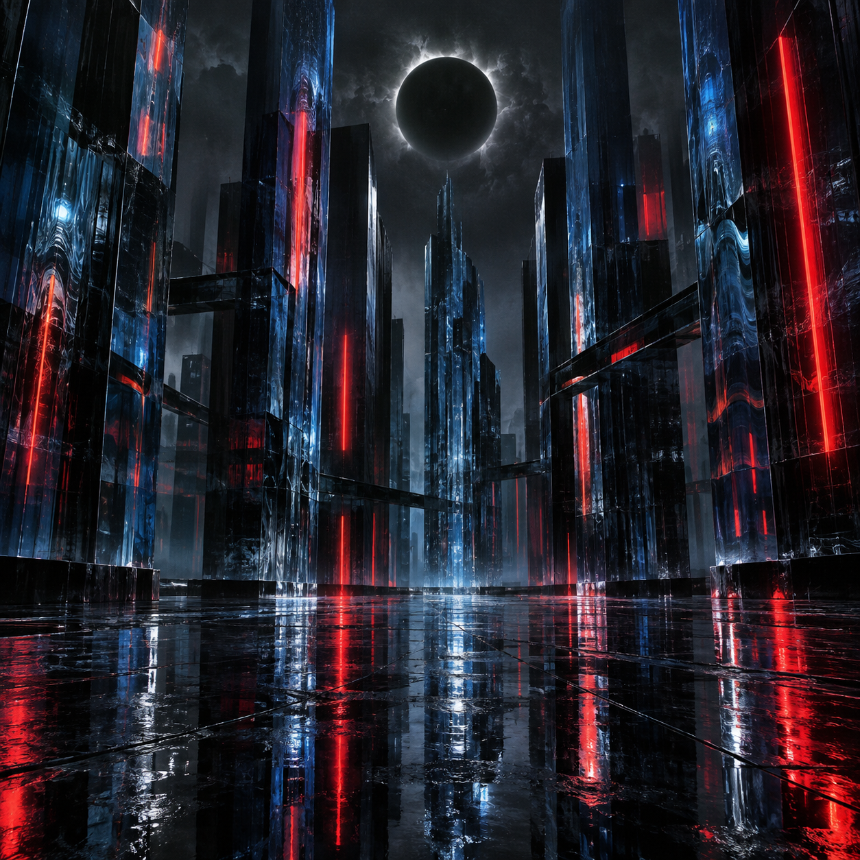 Original abstract cover art for LOWLIGHT SAINTS