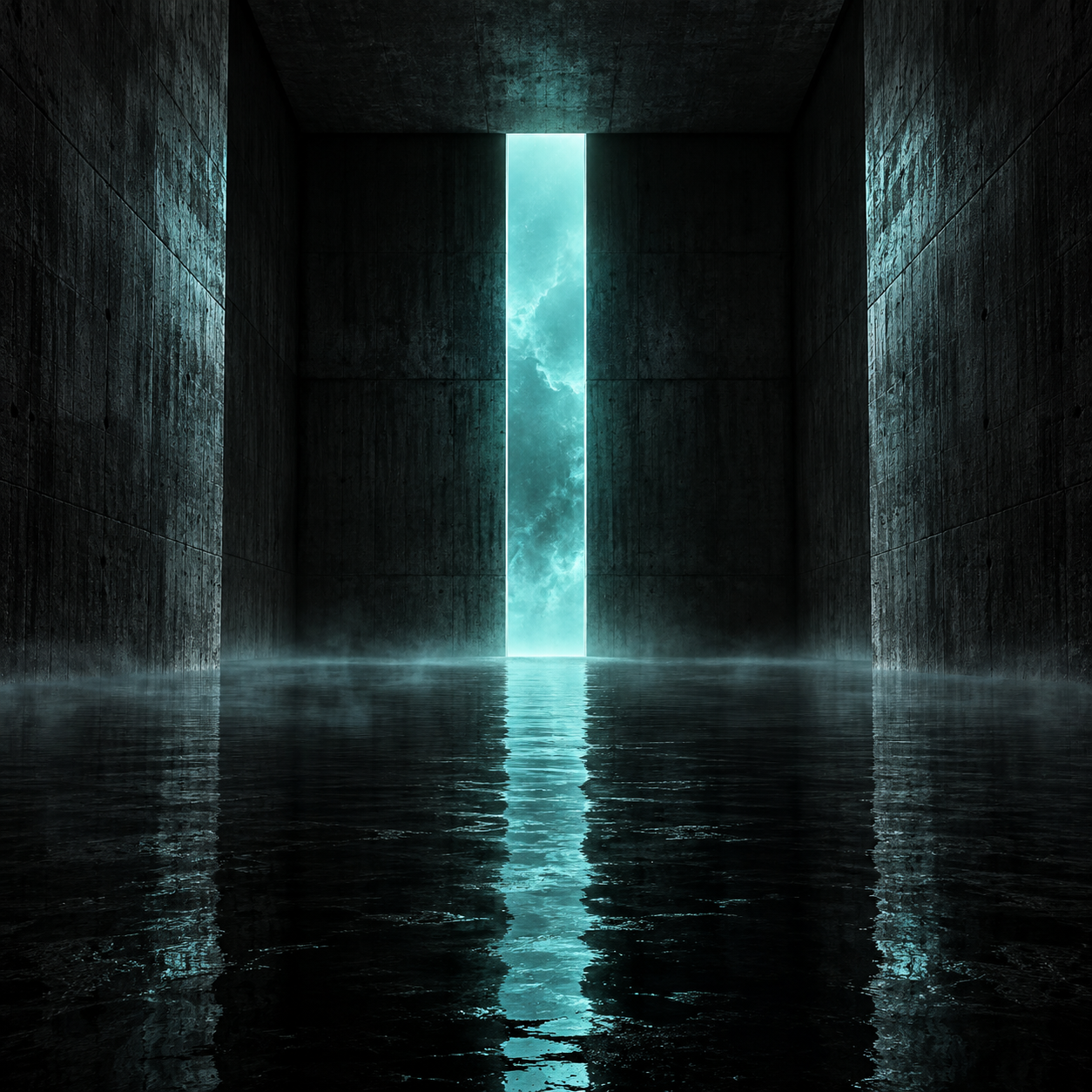 Original abstract cover art for ROOM 000